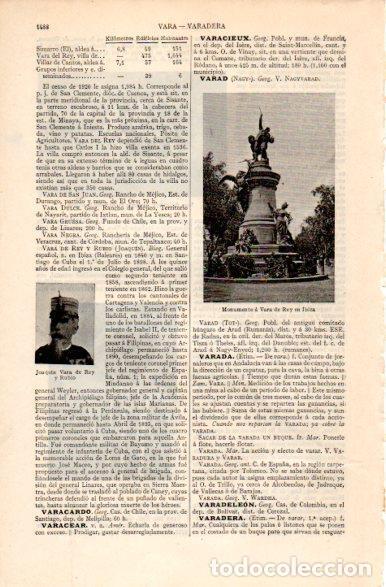 Postais: LAMINA V31458: Monumento a Vara de Rey en Ibiza - Varios