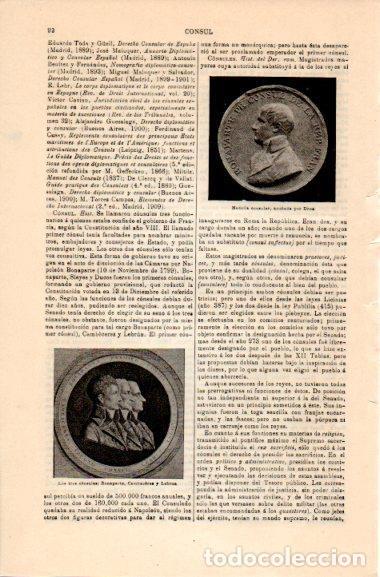 Postais: LAMINA V30944: Los tres consules Bonaparte, Cambaceres y Lebrun - Varios