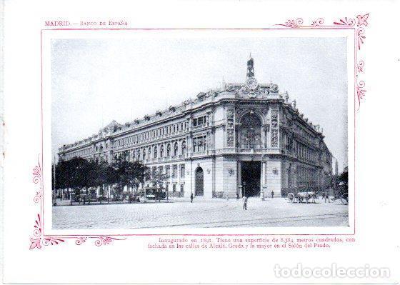 Postcards: LAMINA V31962: Madrid. Banco de Espa&ntilde;a - Varios