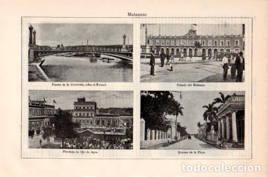 Postkarten: LAMINA V41562: Vistas de Matanzas, Cuba - Varios