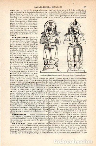Postcards: LAMINA V42213: Estatuita de Hanuman - Varios
