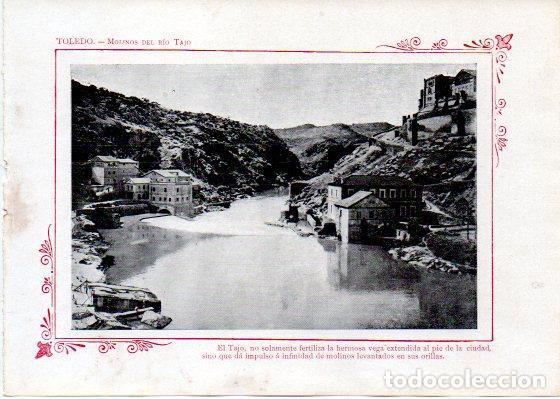 Cartes Postales: LAMINA V31923: Toledo. Molinos del rio Tajo - Varios
