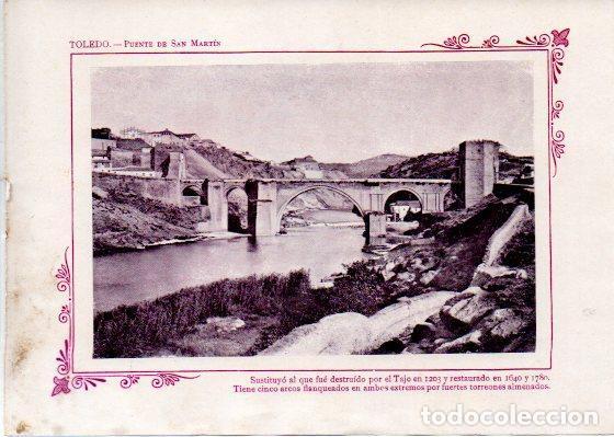 Postais: LAMINA V31927: Toledo. Puente de San Martin - Varios
