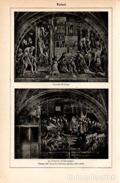 Postcards: LAMINA V42196: Stanza dell' Incendio por Rafael, Vaticano - Varios