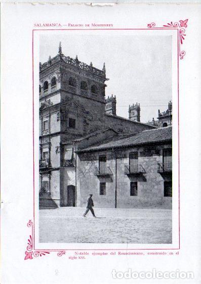 Postcards: LAMINA V32128: Salamanca. Palacio de Monterrey - Varios