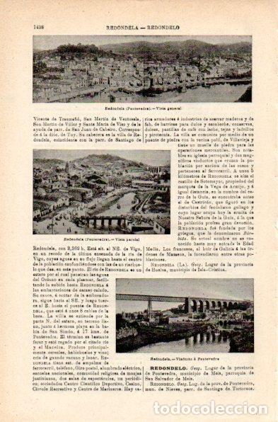 Cartoline: LAMINA V42293: Vistas de Redondela, Pontevedra - Varios