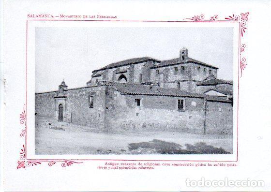 Postais: LAMINA V32123: Salamanca. Monasterio de las Bernardas - Varios