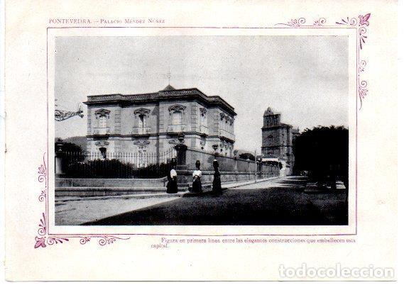 Cartoline: LAMINA V31705: Pontevedra. Palacio Mendez Nu&ntilde;ez - Varios