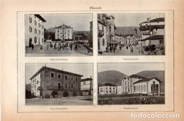 Postkarten: LAMINA V42096: Vistas de Elizondo - Varios