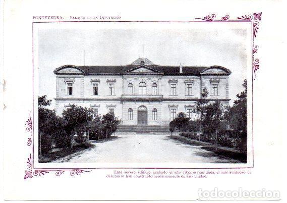 Postais: LAMINA V31708: Pontevedra. Palacio de la Diputacion - Varios