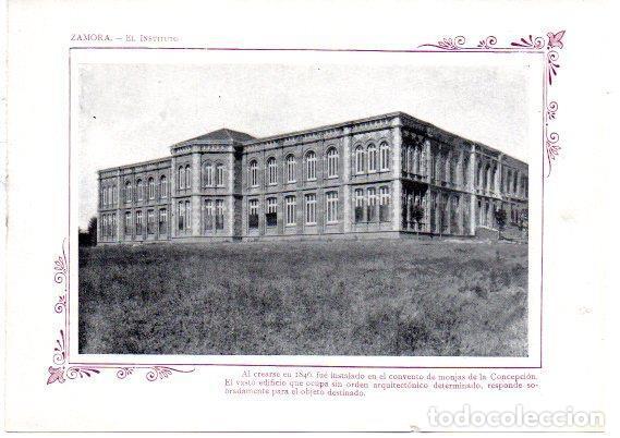 Postais: LAMINA V31726: Zamora. El Instituto - Varios