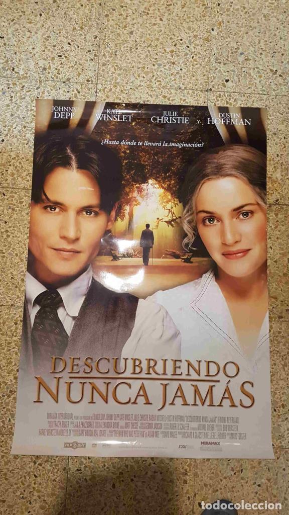 Postais: Poster cine: Descubriendo nunca jamas, con Johnny Depp y Kate Winslet (numerado 9) - Varios