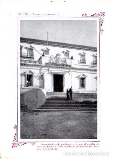 Postcards: LAMINA V31839: Segovia. Academia de Artilleria - Varios