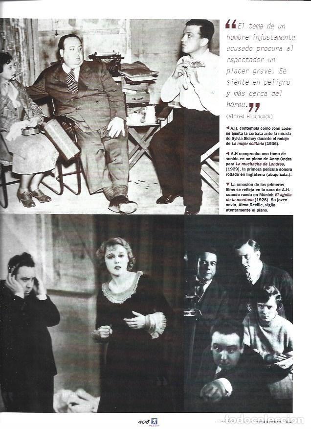 Cartoline: LAMINA 37258: Hitchcock en el rodaje de LA mujer solitaria - Nuria Vidal