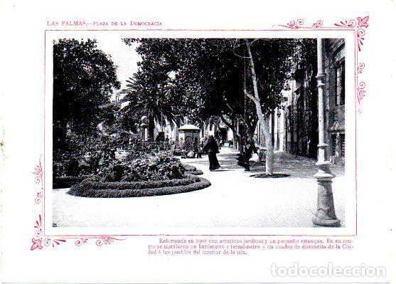 Postales: LAMINA V31779: Las Palmas. Plaza de la Democracia - Varios