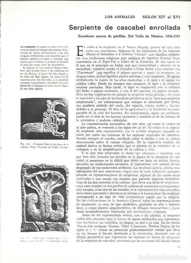 Postales: LAMINA 36995: Piedra Naga y representacion maya de Venus - VVAA