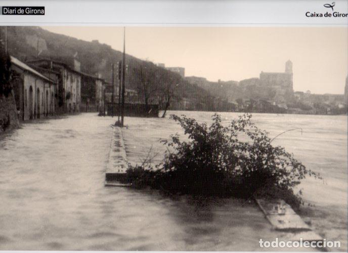 Postkarten: LAMINA V31622: Carrer Pedret, aiguat de l'any. Girona - Varios
