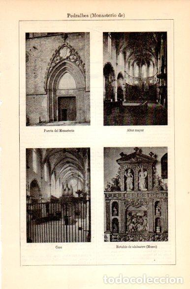 Postales: LAMINA V42482: Interior del Monasterio de Pedralbes, Barcelona - Varios