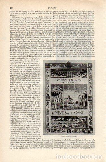 Postales: LAMINA V32690: Cartel de propaganda de Nimes - Varios