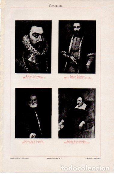 Postkarten: LAMINA V42664: Retratos de hombre por Tintoretto - Varios