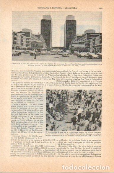 Postkarten: LAMINA V32846: Edificios de la plaza del Silencio, Caracas - Varios