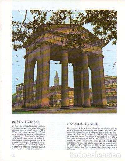 Postcards: LAMINA V43220: Milan. Porta Ticinese - Giovanna Magi