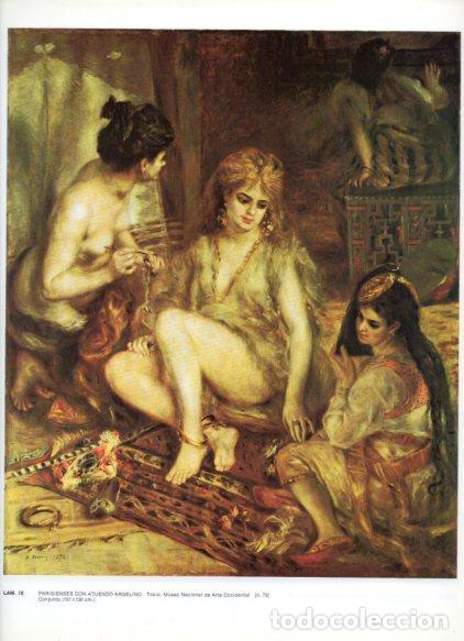 Postkarten: LAMINA V43228: Parisienses con atuendo argelino por Renoir - NULL