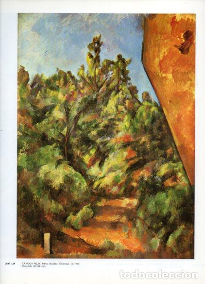 Postkarten: LAMINA V43317: La roca roja por Cezanne - NULL