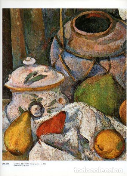 Postcards: LAMINA V43302: La mesa de cocina por Cezanne detalle - NULL