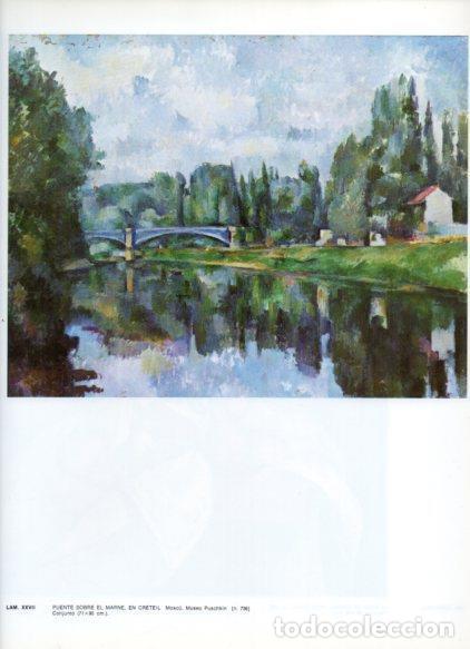 Postais: LAMINA V43301: Puente sobre el Marne en Creteil por Cezanne - NULL