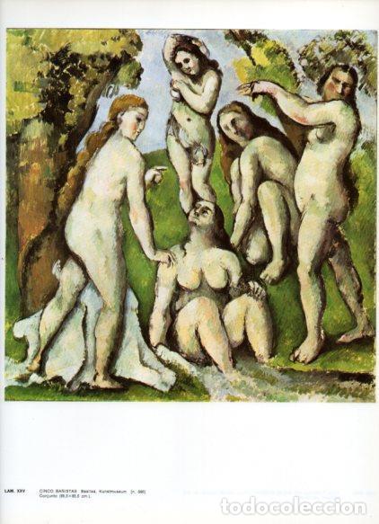 Postales: LAMINA V43300: Cinco ba&ntilde;istas por Cezanne - NULL