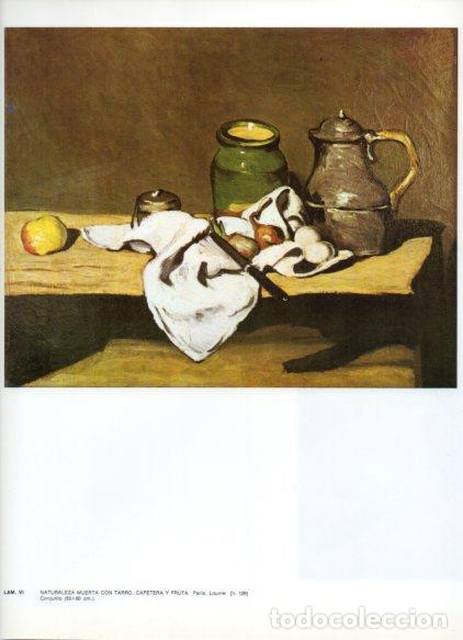 Cartoline: LAMINA V43290: Naturaleza muerta con tarro cafetera y fruta por Cezanne - NULL