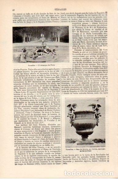 Postkarten: LAMINA V32352: Estanque de Flora en Versalles - Varios