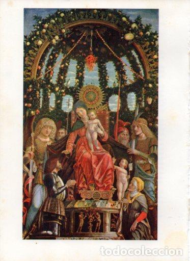 Cartoline: LAMINA V43028: La Virgen de la Victoria por A. Mantegna - Germain Bazin