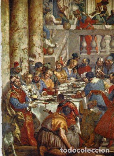 Postcards: LAMINA V43041: Las bodas de Cana detalle por Verones - Germain Bazin