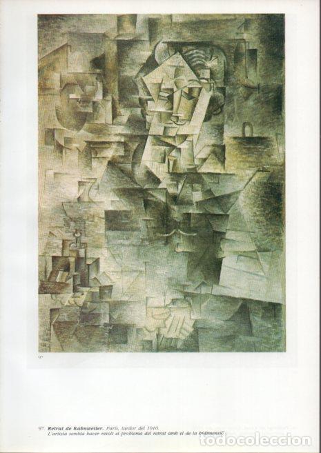 Postkarten: LAMINA V43110: Picasso. Retrat de Kabnweiler - Josep Palau i Fabre