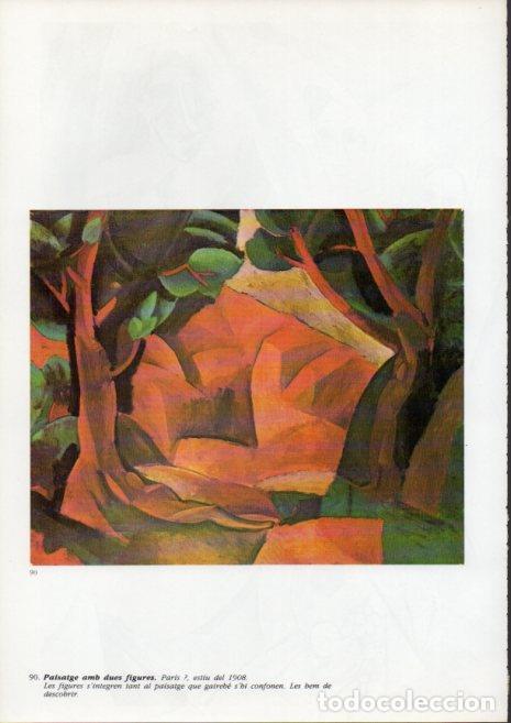 Cartoline: LAMINA V43106: Picasso. Paisatge amb dues figures - Josep Palau i Fabre