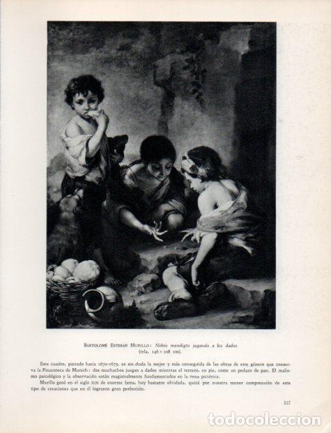 Postais: LAMINA V33051: Ni&ntilde;os mendigos jugando a los dados por Murillo - Hermann Bauer