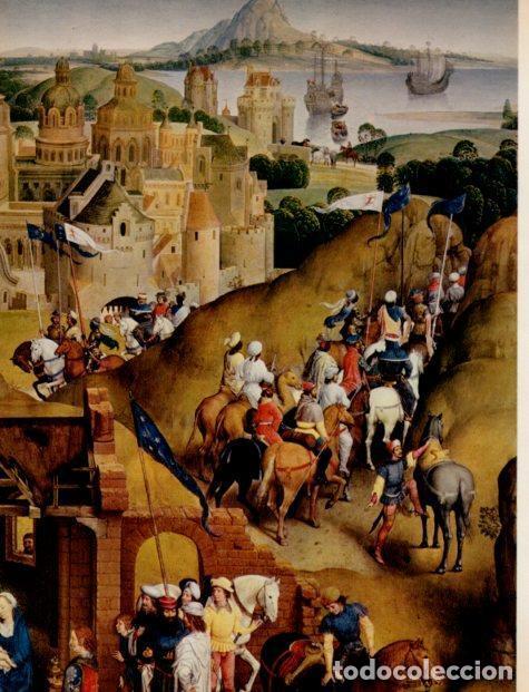 Postkarten: LAMINA V33054: Los siete gozos de la Virgen por Hans Memling detalle - Hermann Bauer
