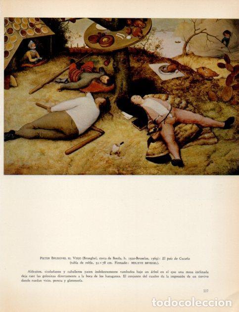 Postkarten: LAMINA V33032: El pais de Cuca&ntilde;a por Brueghel El Viejo - Hermann Bauer