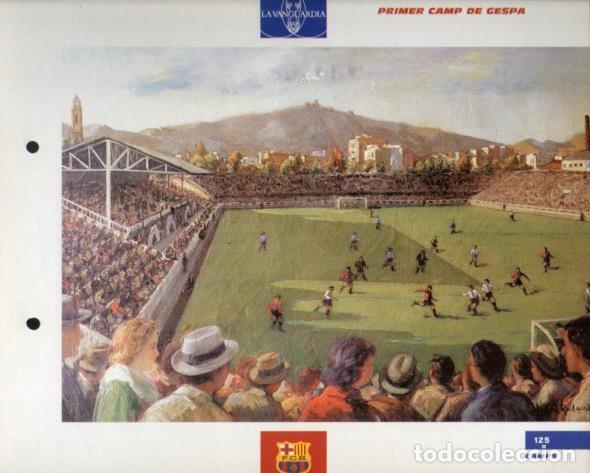 Postkarten: LAMINA V43395: F.C. Barcelona primer camp de gespa per Vidal Roland. El Gran album del Bar&ccedil;a - NULL