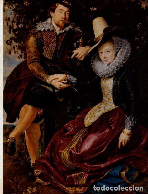 Cartoline: LAMINA V33042: Rubens y su esposa Isabel Brandt en la pergola por Rubens - Hermann Bauer