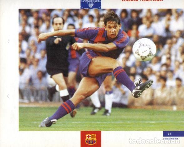 Postkarten: LAMINA V43351: Lineker F.C. Barcelona. El Gran album del Bar&ccedil;a - NULL