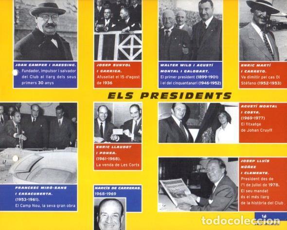 Postcards: LAMINA V43407: F.C. Barcelona els presidents. El Gran album del Bar&ccedil;a - NULL