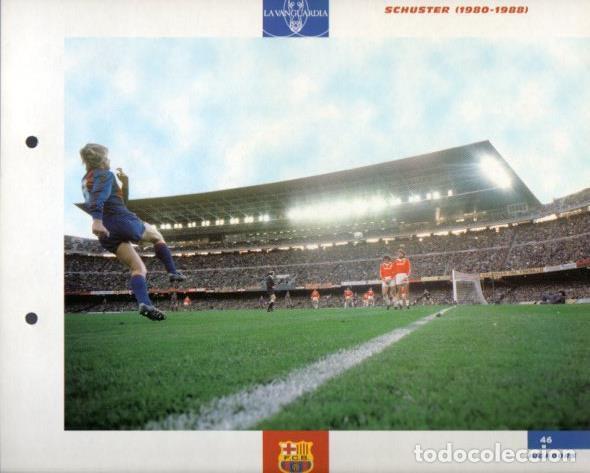Cartoline: LAMINA V43358: Schuster F.C. Barcelona. El Gran album del Bar&ccedil;a - NULL