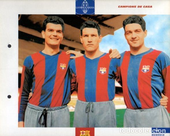 Postkarten: LAMINA V43369: F.C. Barcelona Gensana, Segarra i Verges. El Gran album del Bar&ccedil;a - NULL