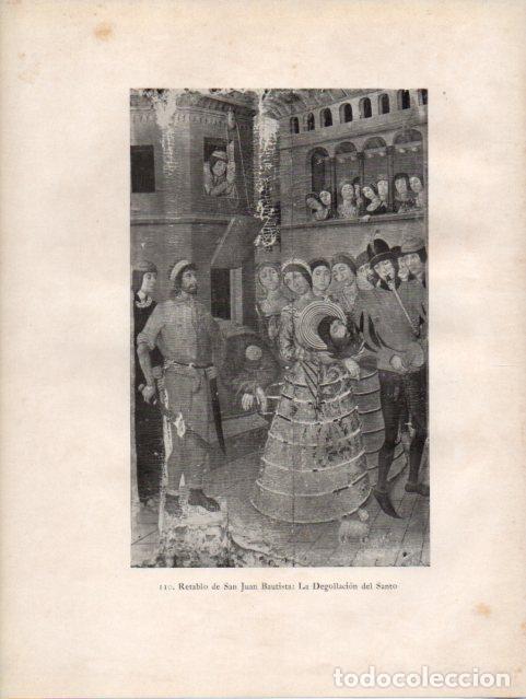 Postales: LAMINA V33124: La Degollacion del Santo, Retablo de San Juan Bautista - Gertrudis Richert