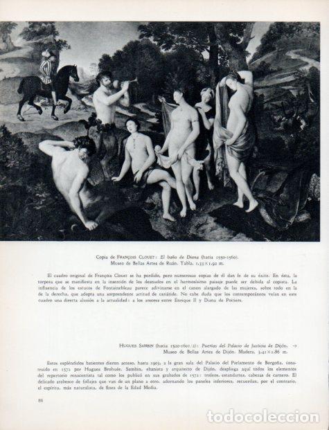 Postkarten: LAMINA V32946: El ba&ntilde;o de Diana por F. Clouet - Jean Pierre Babelon