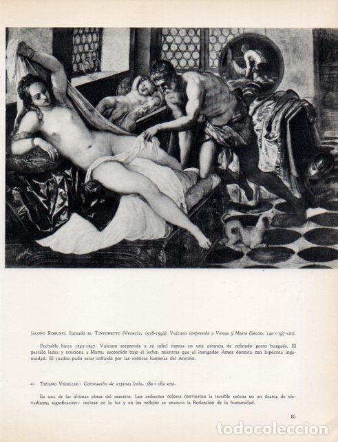 Postcards: LAMINA V33017: Vulcano sorprende a Venus y Marte por Tintoretto - Hermann Bauer