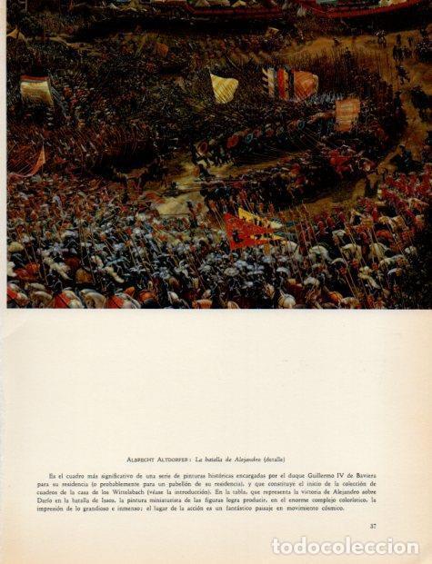 Cartoline: LAMINA V32993: La batalla de Alejandro por A. Altdorfer detalle - Hermann Bauer